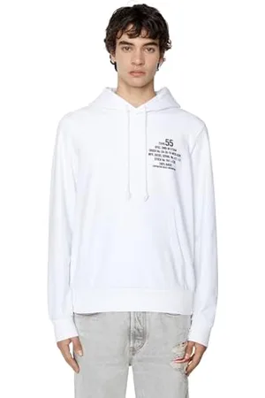 Diesel Męska bluza z kapturem S-Gymnastik Hood-K26, , S