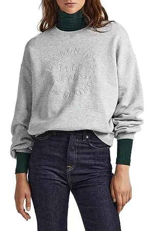 Pepe Jeans Bluza damska Cara, Szary (szary Marl), L