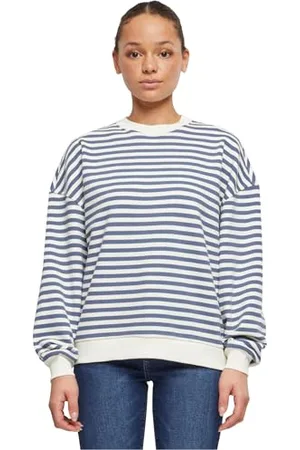 Urban classics Damska bluza damska oversized striped crewneck, , XXL