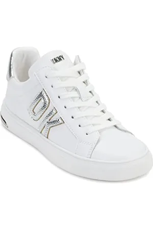 DKNY Damskie buty sportowe Abeni Lace-up Leather Sneaker, , 38 EU