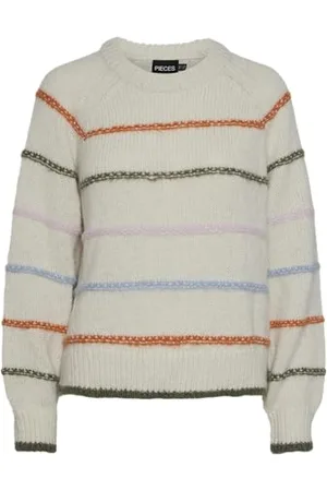 Pieces® Pcnelia Ls O-Neck Knit Bc, , XL