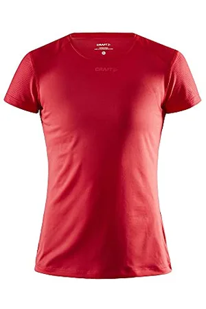 Craft Damska koszulka ADV Essence SS Slim Tee, jaskrawoczerwona, XXL, , XXL