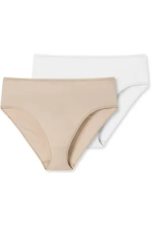 Schiesser Damen 2 PACK Tai Slip Bio Baumwolle - 95/5 Organic