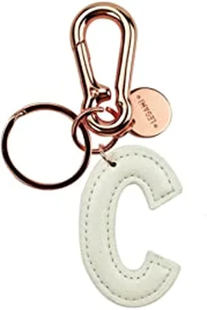 Legami My Initial Brelok (Biały) Biały, Key Chain Unisex Dorosły, Jeden Rozmiar, , Taglia unica, Nowoczesny
