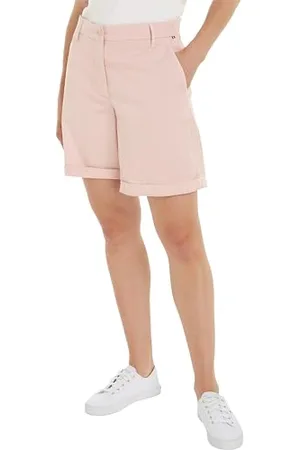Tommy Hilfiger Damskie spodenki chinosy CO Blend GMD Whimsy Pink 36, , 62