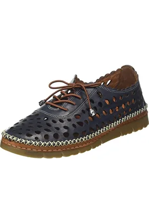 Manitu Damskie klapki 840038-05, niebieskie, rozm. 39, , 39 eu