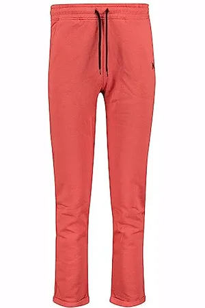 Hurley Damskie spodnie do biegania W Oceancare Script Fleece, czerwone (Mineral Red), M, , M
