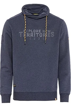 Camel Active Bluza męska 409425/8W13, niebieska (Night Blue), M