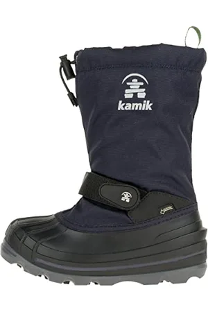 Kamik Unisex chłopięce buty zimowe Waterbug8 g, niebieski, 32 EU