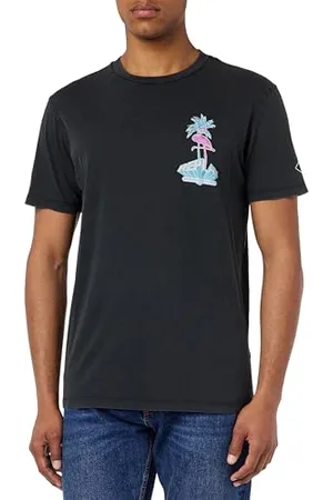 Replay Męski T-shirt z krótkim rękawem z dżerseju, Blackboard 099, L