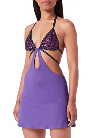 Pinko Damskie IMPRESSIONE Abito Full PAILLET Cover-Up, , S, , S