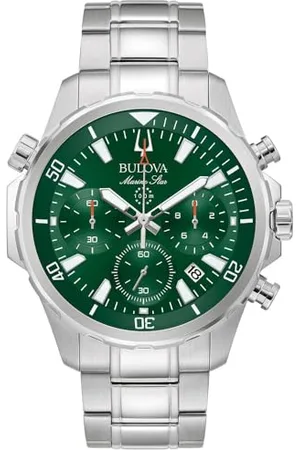 BULOVA Męski analogowy zegarek kwarcowy z bransoletką ze stali nierdzewnej 96B396, , bransoletka