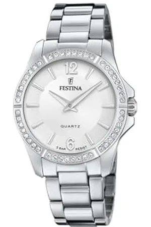 Festina Analogowy F20593/1, srebrny., Srebrny., Bransoletka