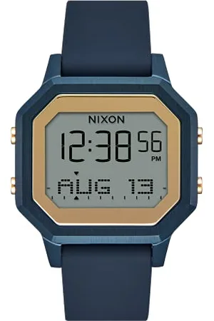 Nixon Damski cyfrowy moduł cyfrowy zegarek z silikonową bransoletką A1211859-00