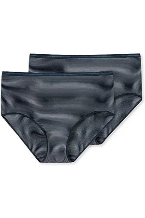 Schiesser Brazylijskie Majtki (Zestaw 2 Sztuk) Damskie, Niebieski (Nachtblau 804), 40