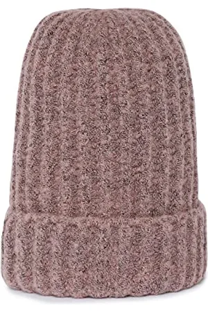 VERO MODA Bestseller a/s VMANNA Rib Beanie GA NOOS czapka beanie, Woodrose, One Size