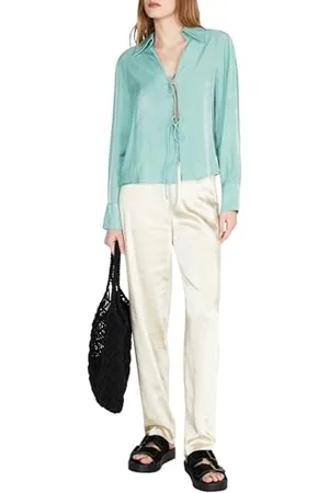 Sisley Womens 58PWLQ04I Blouse, , XS, , XS