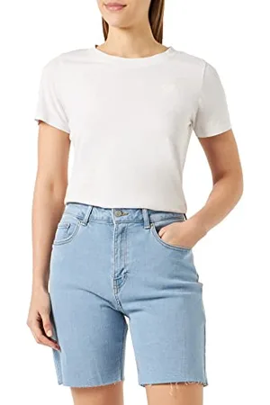 JACK & JONES Damskie szorty JJXX JXHAZEL HW Long RH AKM LN Shorts, , M