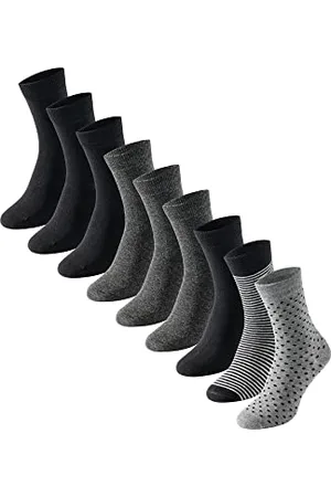 Schiesser Damen 9 Pack Socken Strümpfe - Sparpack