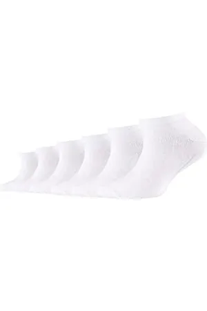 Camano Skarpetki (pakiet 6) dla dziewczynek, Biały (White 0001), 27-30