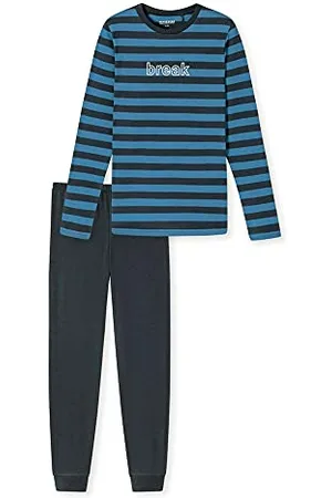 Schiesser Chłopięca Długa Piżama Organic Cotton Zestaw Piżamy