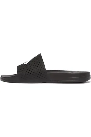 FitFlop IQUSHION męskie sandały ze strzałką do basenu, czarne, 43 EU, , 43 EU