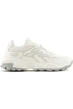 Armani Exchange Męskie wstawki z syntetycznego materiału, boczne małe logo, Chunky Sneaker, , 44 EU