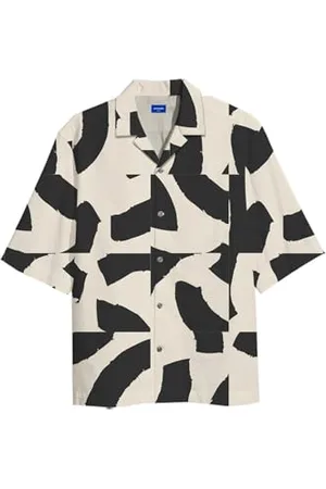 JACK & JONES Jorjeff Gallery Resort Shirt Ss Tg Ln koszula z krótkim rękawem, , XXL