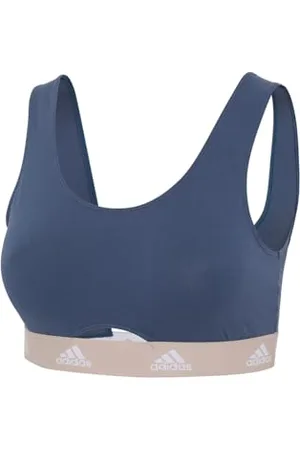 adidas Damski biustonosz z bawełny Scoop Bralette-Sport Active Comfort, , XS, , XS