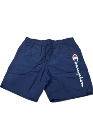 Champion Legacy Ikony Beachshorts - Crinkle Taslon Kontrast Logo Bermudy Strój Spodnie, S Mężczyźni SS24, , S