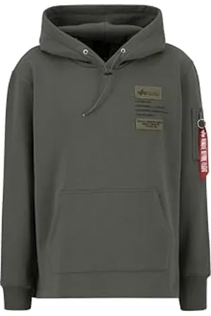Alpha Industries Patch Hoody LF Bluza z kapturem dla mężczyzn
