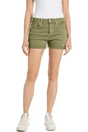 Replay Damskie szorty jeansowe Anyta Colour Denim, , 29W