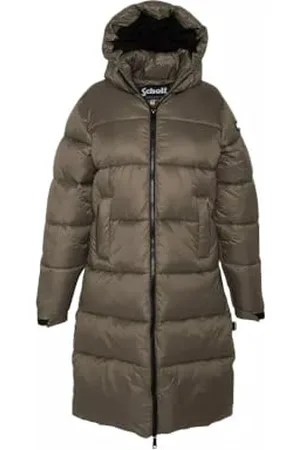 Schott NYC BELSTAR2WRS Kurtka puchowa Długa damska QUILTEE Schott, brąz, S dorośli