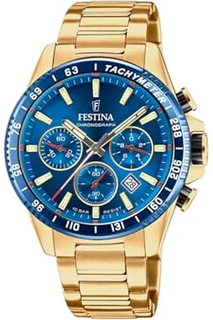 Festina Analogowa F20634/3, złoto, bransoletka