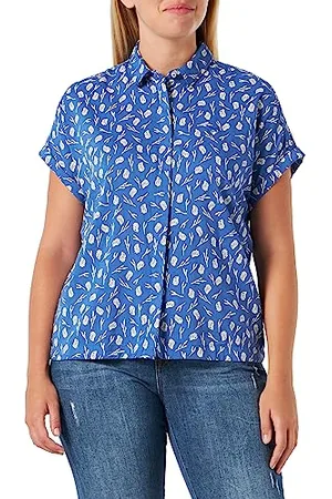 Mustang Damski styl ELSA Basic Blouse bluzka, , 36, , 36