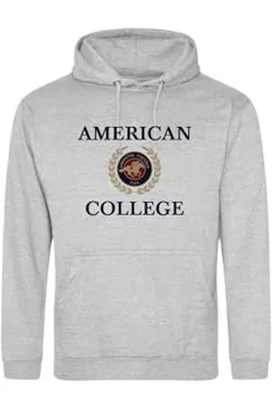 American College Bluza sweter z nadrukiem ciepłe ubrania mieszane mężczyźni i kobiety na co dzień model ACSCW7 MELL XL, , XL