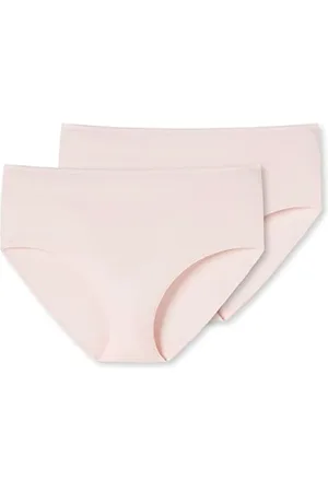 Schiesser Damen 2 PACK Essential Midi Slip - Bamboo Cotton