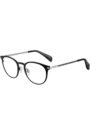 RAG&BONE RNB7005 okulary, , 51 dla mężczyzn, czarny matowy