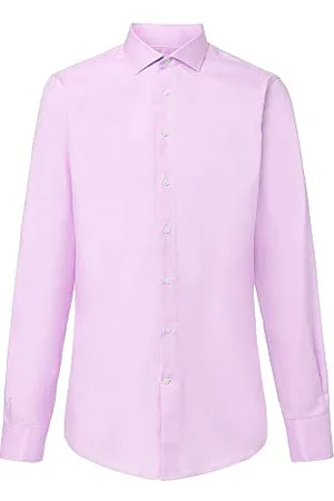 Hackett Męska koszula Poplin Slim Bc, , 44