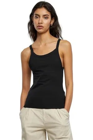 Build Your Brand Damski top Everyday Top Black XL, , XL