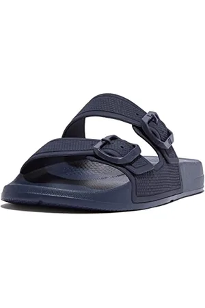 FitFlop Damskie sandały IquLeishouer Two-Bar Buckle Slides, , 41 EU