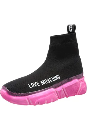 Moschino Damskie spodnie Ja15463g1gizc W.SNEAKERS, , 41 EU