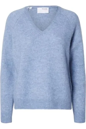 SELECTED SLFLULU New LS Knit V-Neck B NOOS, , XL