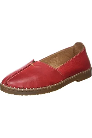 Manitu Damskie 840080-04 Slipper, czerwone, 42 EU, , 42 EU