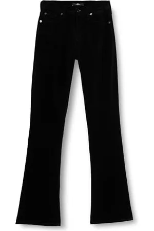 7 for all Mankind Bootcut Velvet Black