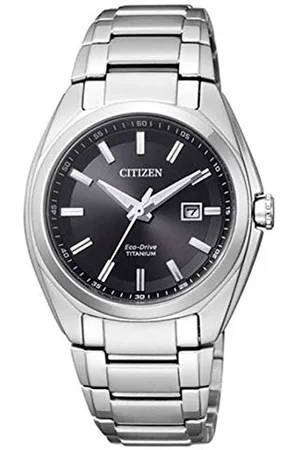 Citizen Kobiety Titanium Eco-Drive Zegarek, , 34 mm