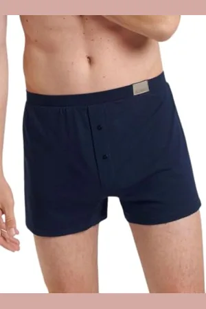 Sloggi Męskie bokserki GO Natural Boxer, niebieskie , rozmiar S