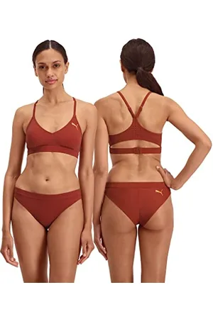 PUMA Damskie stroje kąpielowe sportowe brazylijskie spodnie bikini, , XL