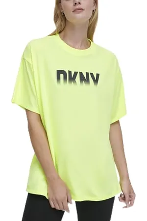 DKNY Damska koszulka z logo Fade Away Relax, , M