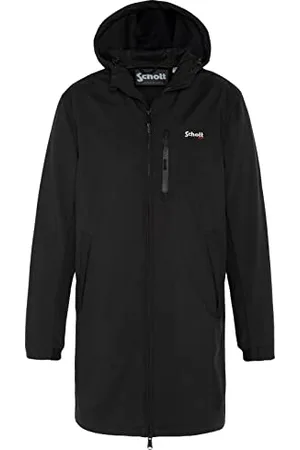 Schott NYC Kian Jackson, Czarna, XL Męska, , XL